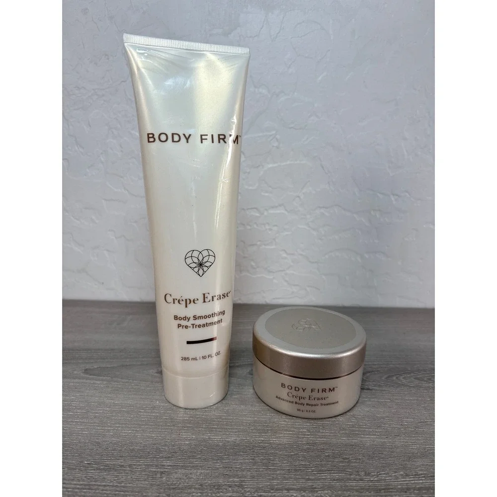 The Body Firm Crepe Erase 2-Step Advanced Repair Ultra Smoothing Duo 10Oz Beauty
